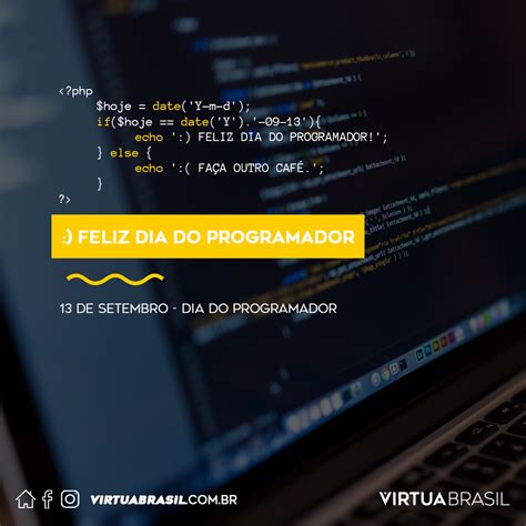 feliz dia do programador