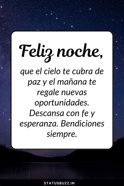 Feliz Noche Bendiciones