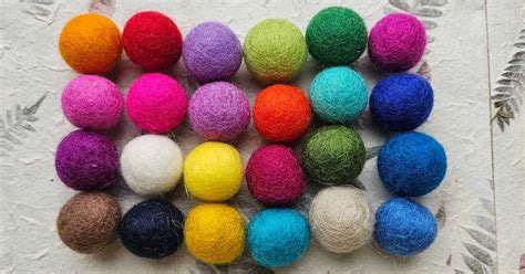 Felt Balls For Crafting