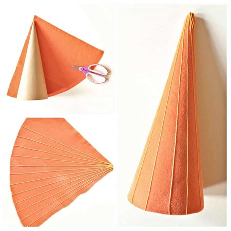 Felt Cones How To Make