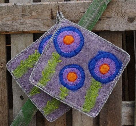 Felted Hot Pads