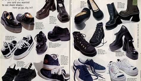 Female 90s Fashion Shoes