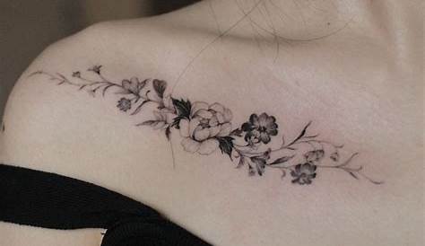 Female Front Shoulder Tattoos Small 101 ELEGANT SHOULDER TATTOO INSPIRATIONS FOR GIRLS