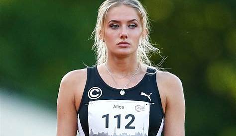 Sprinter Alica Ѕchmidt reacts to 'world's sexiest athlete' label