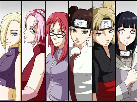 female characters in naruto
