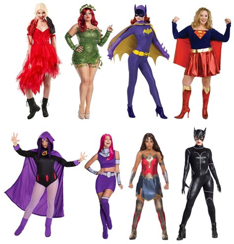 female comic con costumes