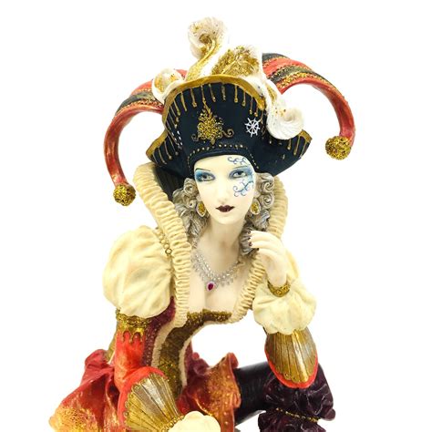 Female Jester Figurine