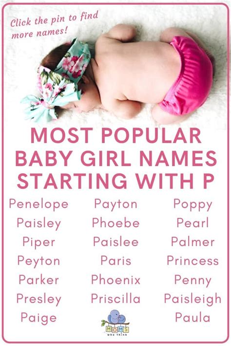 female names that start with p