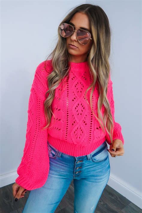 Female Neon Sweater