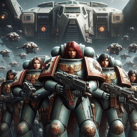 Female Space Marines: Epic Tales of Courage and Leadership in the Cosmos