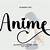 feminine anime font
