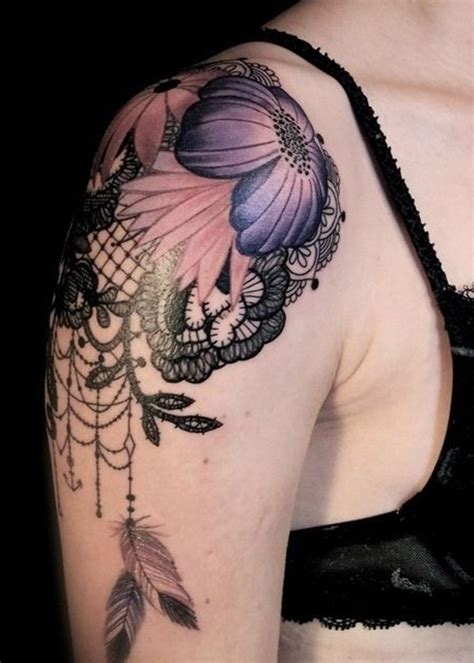 Feminine Shoulder Tattoos