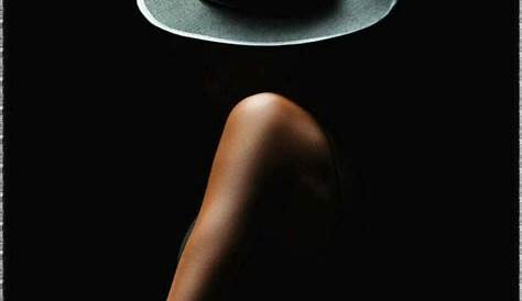 Femme Chapeau Noir Et Blanc Épinglé Sur Images