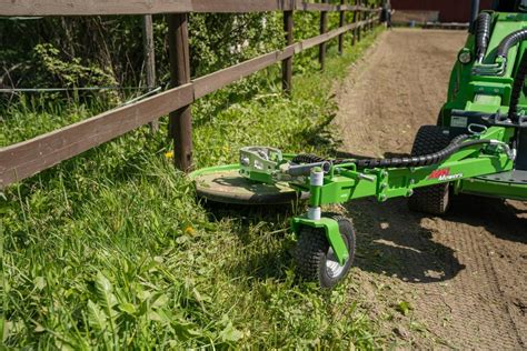 Fence line and tree row mower YouTube