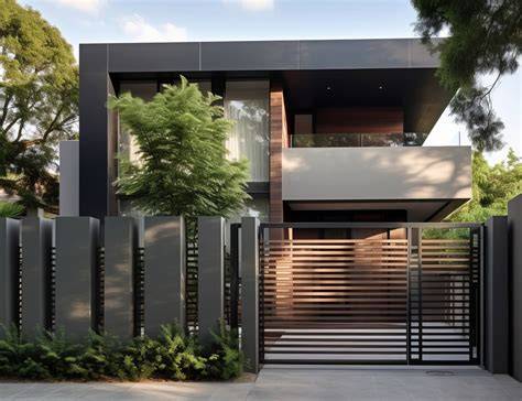 fence design modern