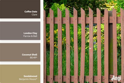 Fence Paint Colour Samples
