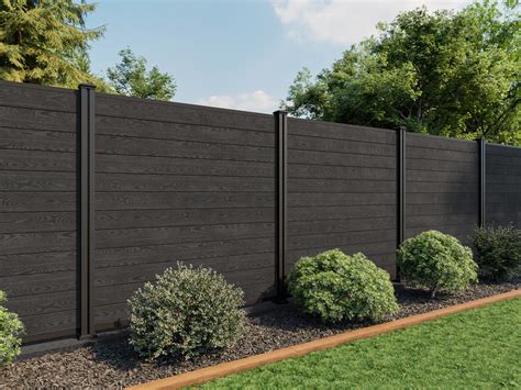 fence panels black