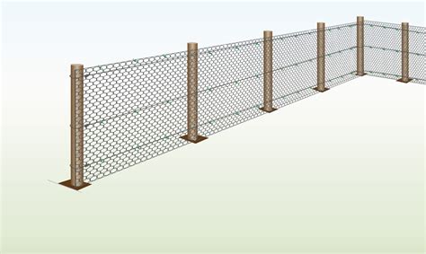 fence posts for chicken wire
