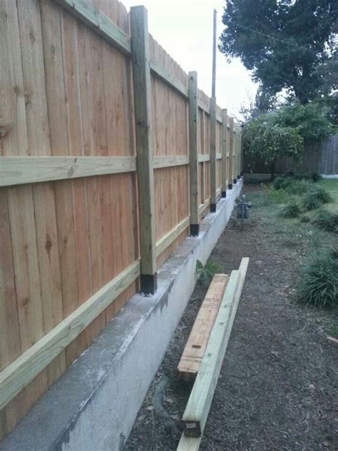 Fence Posts For Top Of Wall