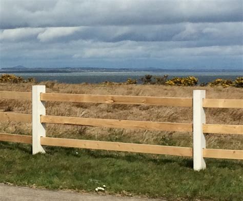 Fence Posts With Holes For Rails