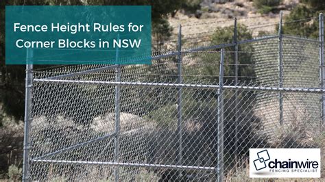 Fencing Height Nsw