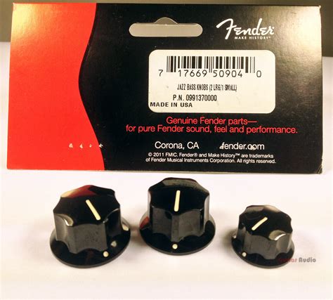 Fender Active Jazz Bass Knobs