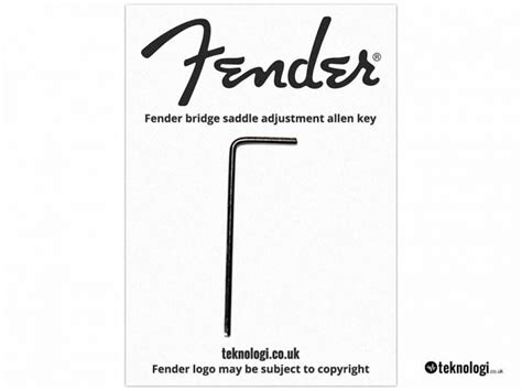 Fender Allen Key Size