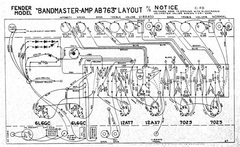 Fender Bandmaster Schematic