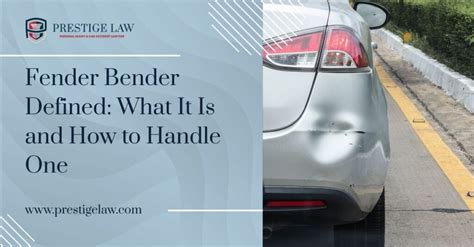 Fender Bender Law