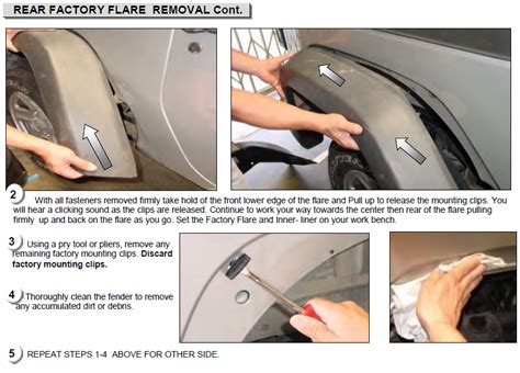 Fender Flare Installation Kit