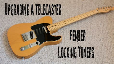 Fender Locking Tuners For Telecaster