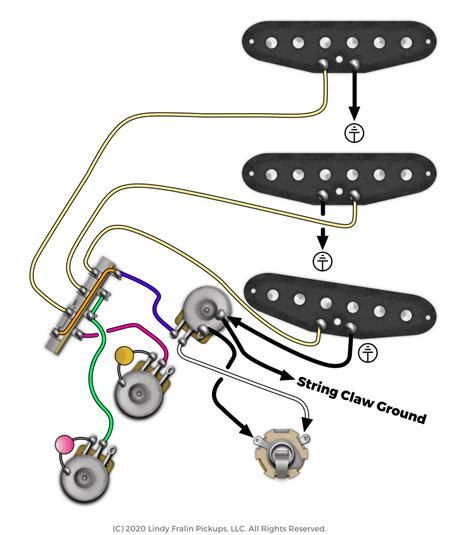Fender Stratocaster Knob Wiring