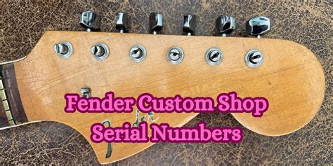 Fender Value By Serial Number