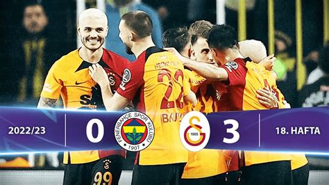 fenerbahçe galatasaray 0 3