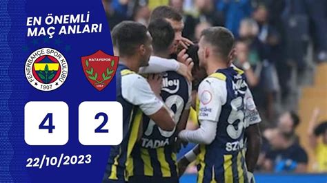 fenerbahçe hatayspor beinsports özet