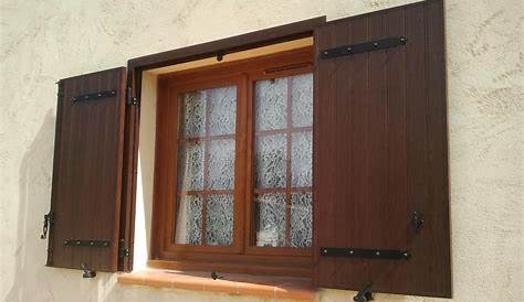 Fenêtre PVC et volet battant aluminium faux bois Aubagne