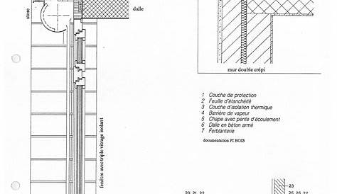 Fenetre Dessin Technique Aluminium Cr011