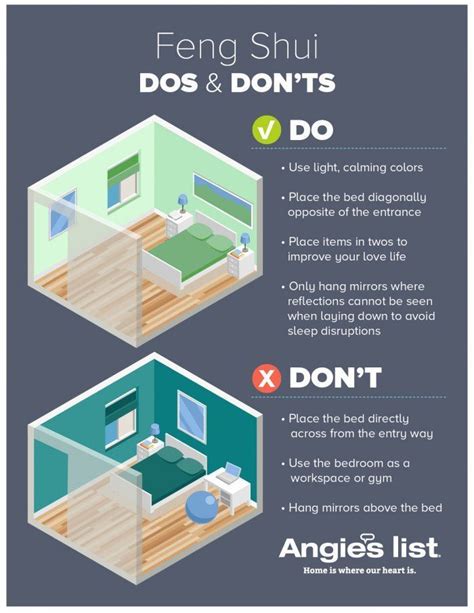 Feng Shui Do's And Don'ts Bedroom