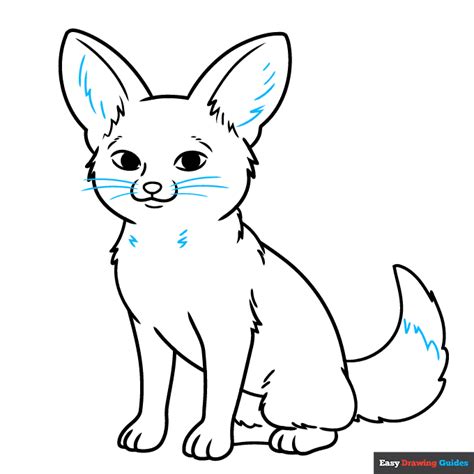 Fennec Fox Drawing