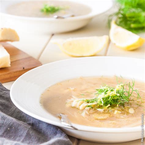 Fennel Lemon Soup