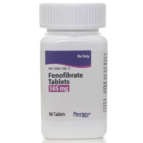 Managing High Cholesterol with Fenofibrate 145 mg Effectively