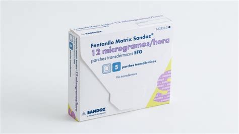fentanilo parches 12 mg efectos secundarios