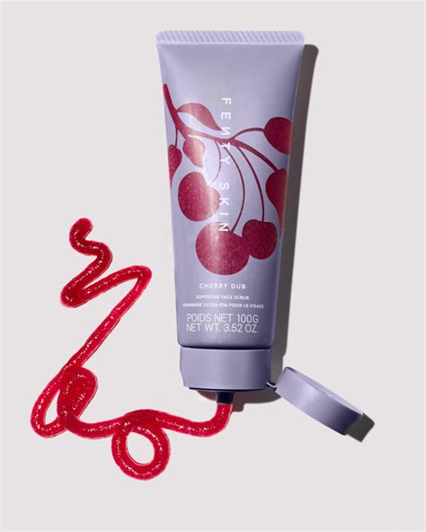 fenty cherry face scrub