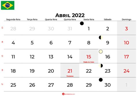 feriado de abril de 2022