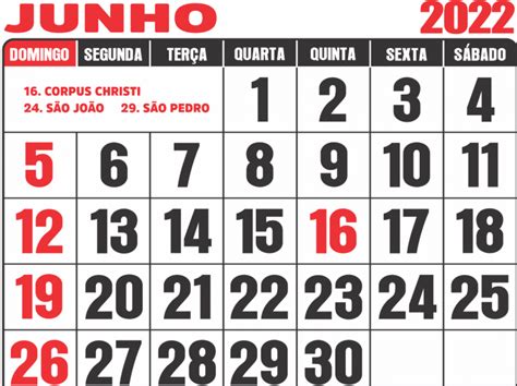 feriado em junho 2022