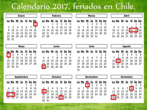 feriado junio chile 2017