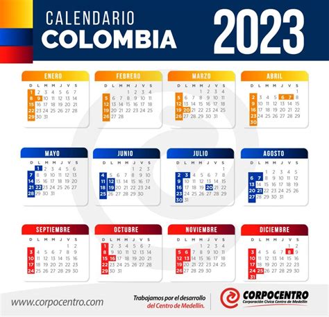 feriados 2023 colombia