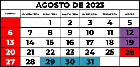 feriados agosto 2023