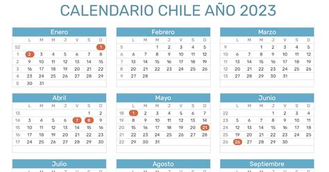 feriados chile 2023 oficial