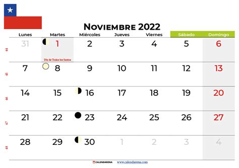 feriados chile noviembre 2022